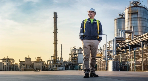 Relaxed Chemical Plant Manager 
