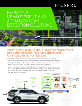 Picarro Solution Overview Brochure 2022